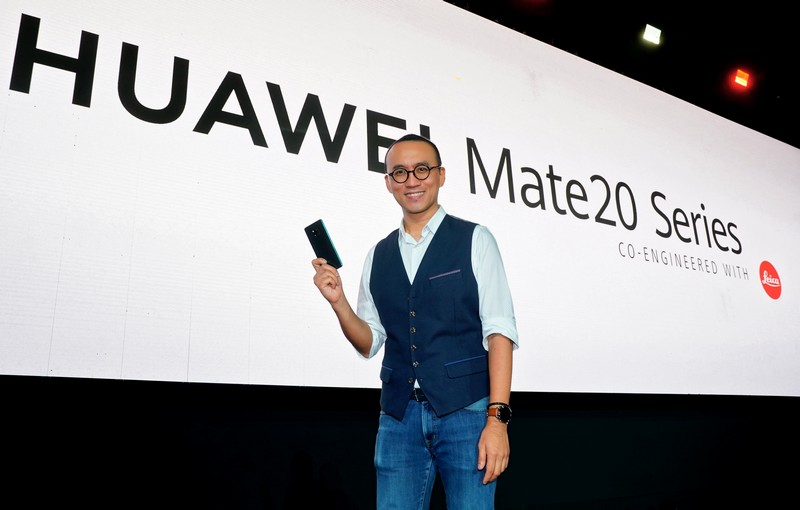 Launching of HUAWEI Mate 20 Series at Burj Park 